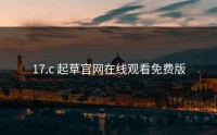 17.c 起草官网在线观看免费版